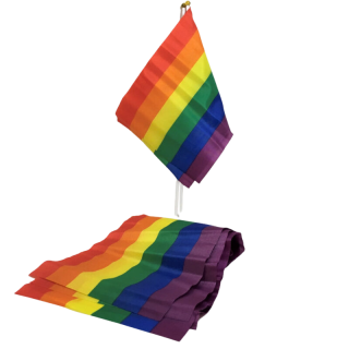 PRIDE BANDERIN PEQUENO BANDERA LGBT