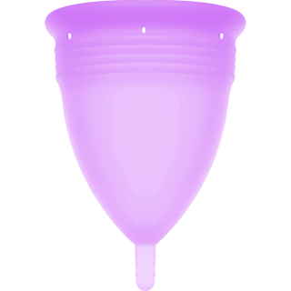 STERCUP COPA MENSTRUAL FDA SILICONA LILA TALLA S