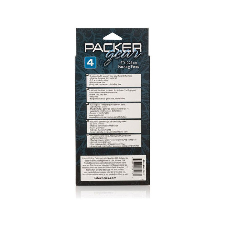 CALEXOTICS PACKING PENIS PENE REALISTICO 1275 CM MARRON