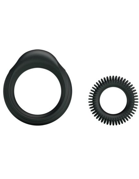 BAILE KIT 2 ANILLOS SILICONA RING MANHOOD