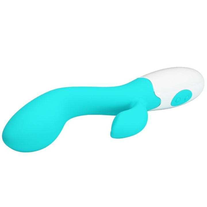 PRETTY LOVE BRIGHTY VIBRADOR PUNTO G VERDE AGUA
