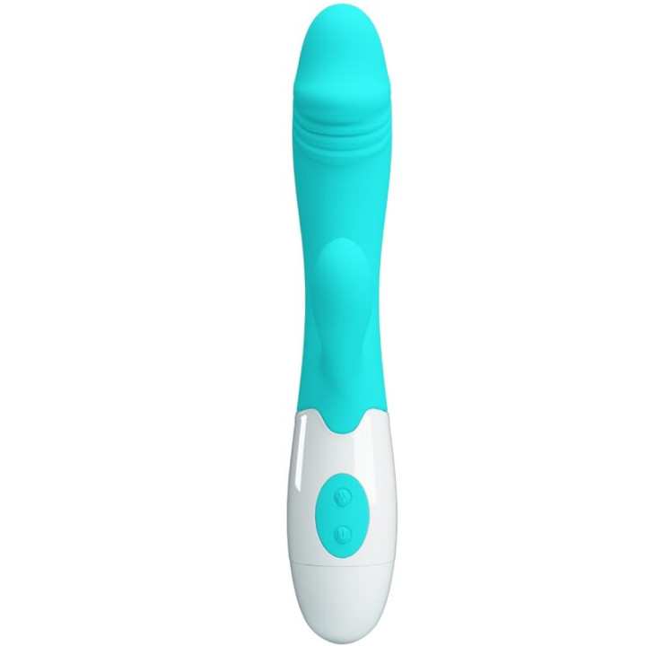 PRETTY LOVE SNAPPY VIBRADOR PUNTO G VERDE AGUA