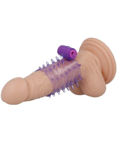 CASUAL LOVE RING FUNDA PENE VIBRADOR LILA