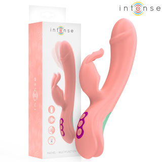 INTENSE RACHEL VIBRADOR RABBIT 5 VIBRACIONES ROSA