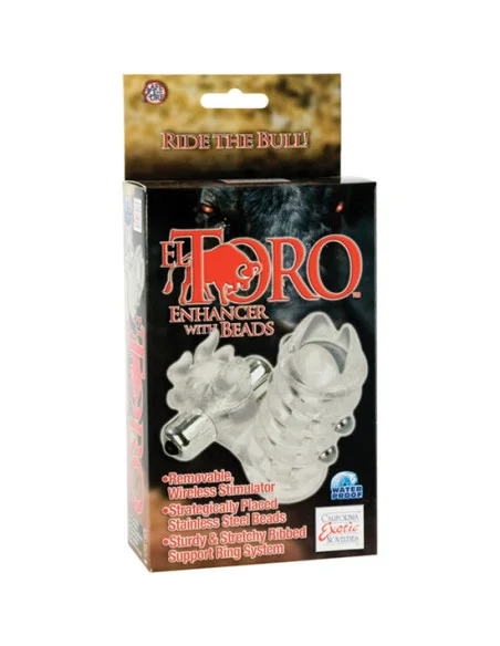 CALEXOTICS FUNDA PENE CON VIBRADOR PARA CLITORIS