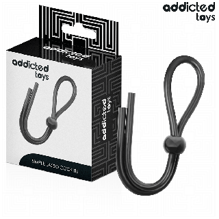ADDICTED TOYS CUERDA SILICONA PARA EL PENE DE LAZO SIMPLE