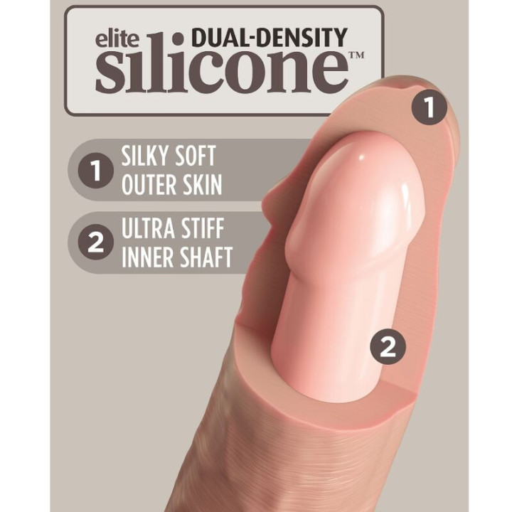 KING COCK ELITE DILDO REALISTICO SILICONA 203 CM