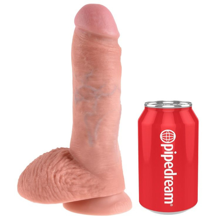 KING COCK 8 PENE REALISTICO NATURAL 203 CM