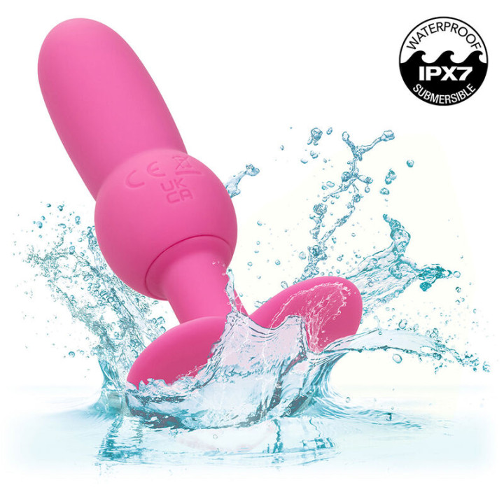 CALEXOTICS FIRST TIME PLUG ANAL CON CUENCAS 10 VIBRACIONES ROSA