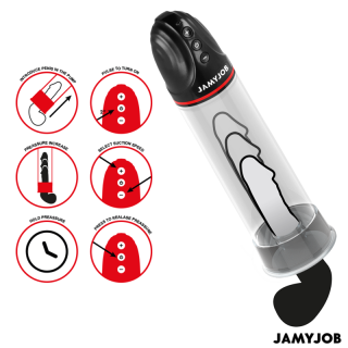 JAMYJOB XPAND BOMBA AUTOMATICA 3 NIVELES DE SUCCIONADOR GRIS