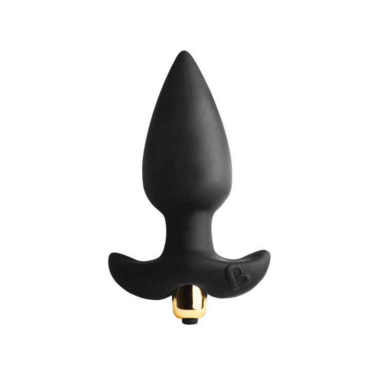 ROCKS OFF BUTT THROB ESTIMULADOR DEL PUNTO P 7 VELOCIDADES NEGRO