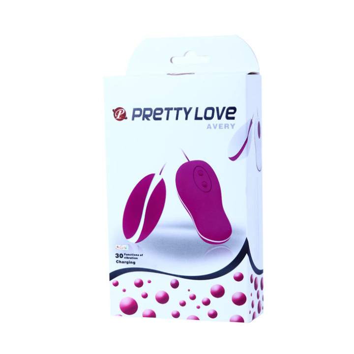PRETTY LOVE FLIRTATION HUEVO VIBRADOR CON CONTROL REMOTO AVERY