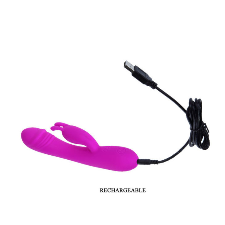 PRETTY LOVE SMART VIBRADOR CON RABBIT 30 MODOS HUNTER