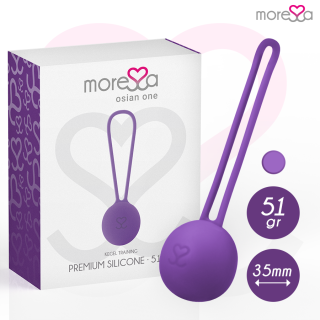 MORESSA OSIAN ONE ENTRENAMIENTO SUELO PELVICO 51gr PREMIUM SILICONA LILA