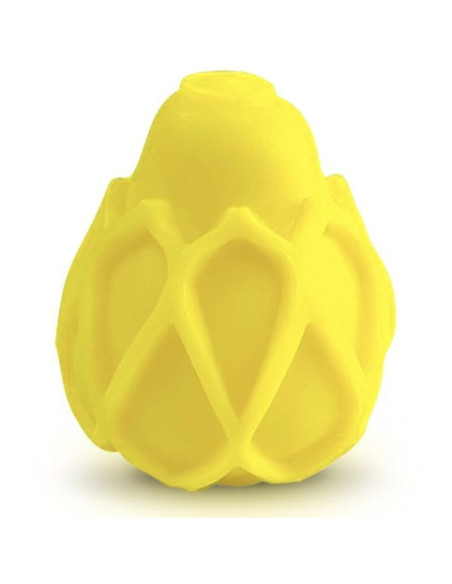 G VIBE HUEVO MASTURBADOR TEXTURADO REUTILIZABLE AMARILLO