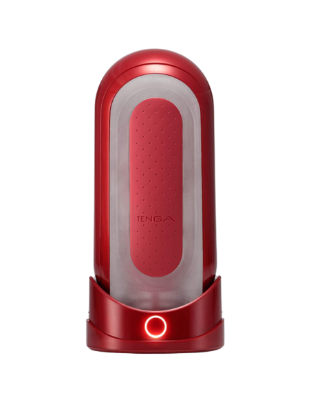 TENGA FLIP 0 ZERO ROJO CON CALENTADOR