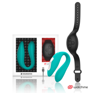 WEARWATCH VIBRADOR DUAL TECHNOLOGY WATCHME AGUAMARINA AZABACHE