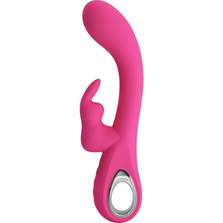 PRETTY LOVE NOVAK VIBRADOR RABBIT 12 VIBRACIONES ROSA