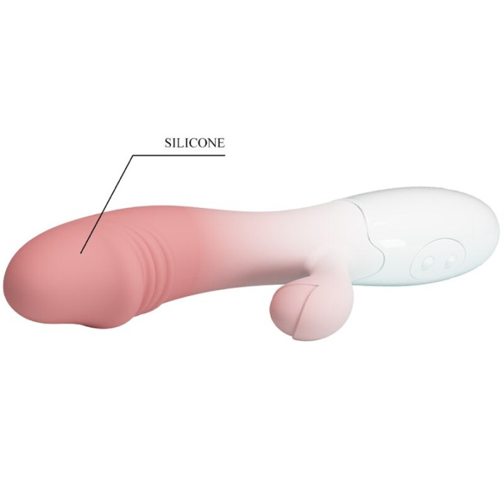 PRETTY LOVE SNAPPY VIBRADOR RABBIT 3O VIBRACIONES ROSA