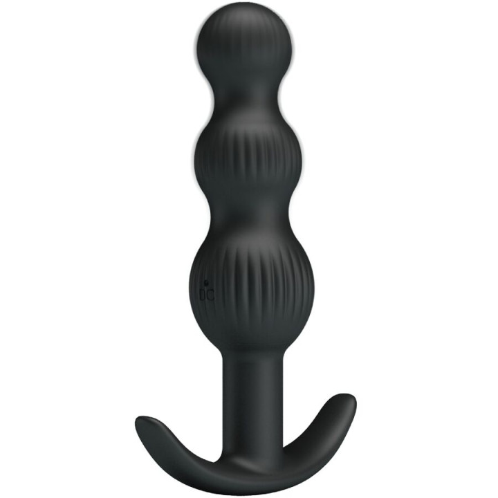 PRETTY LOVE SIDNEY VIBRADOR ANAL 10 VIBRACIONES NEGRO