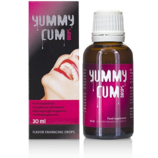 Yummy Cum Drops Complemento Alimenticio en Gotas para Mejorar el Sabor y la Intensidad del Semen