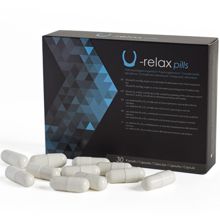 U Relax Pills Complemento alimenticio para el bienestar emocional