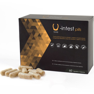 U INTEST Pills Complemento alimenticio para el cuidado digestivo e intestinal