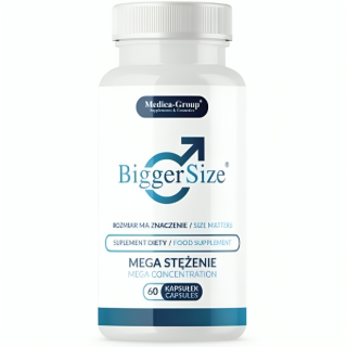 BiggerSize Complemento Alimenticio Natural para Potenciar la Vitalidad y la Energia Masculina