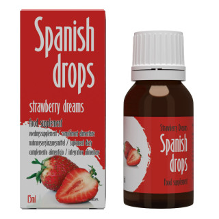 Spanish Drops Complemento alimenticio en gotas con sabor a Fresa