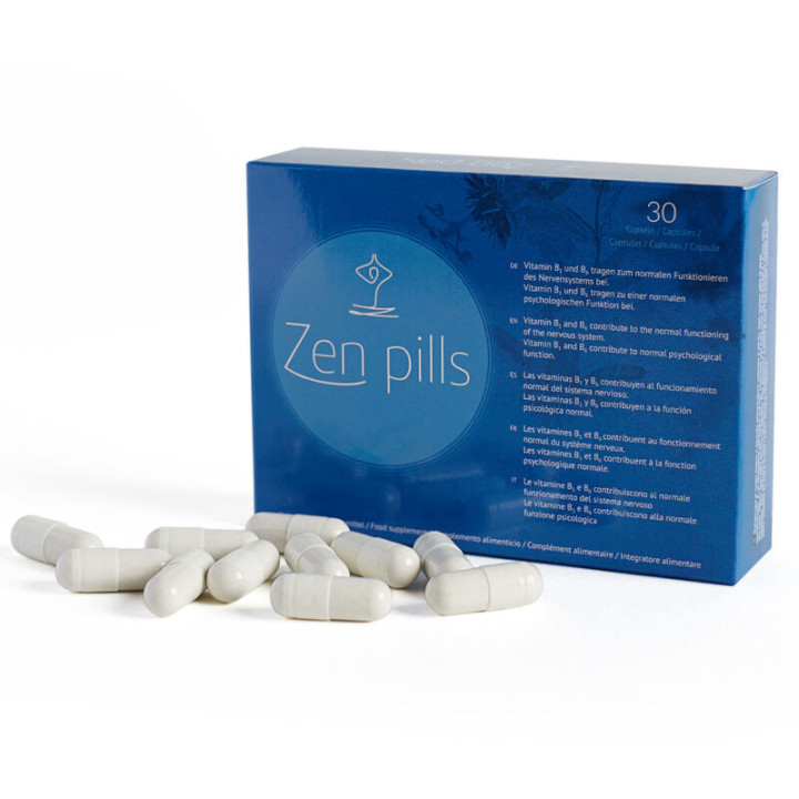 Zen Pills Complemento alimenticio para el bienestar y la relajacion