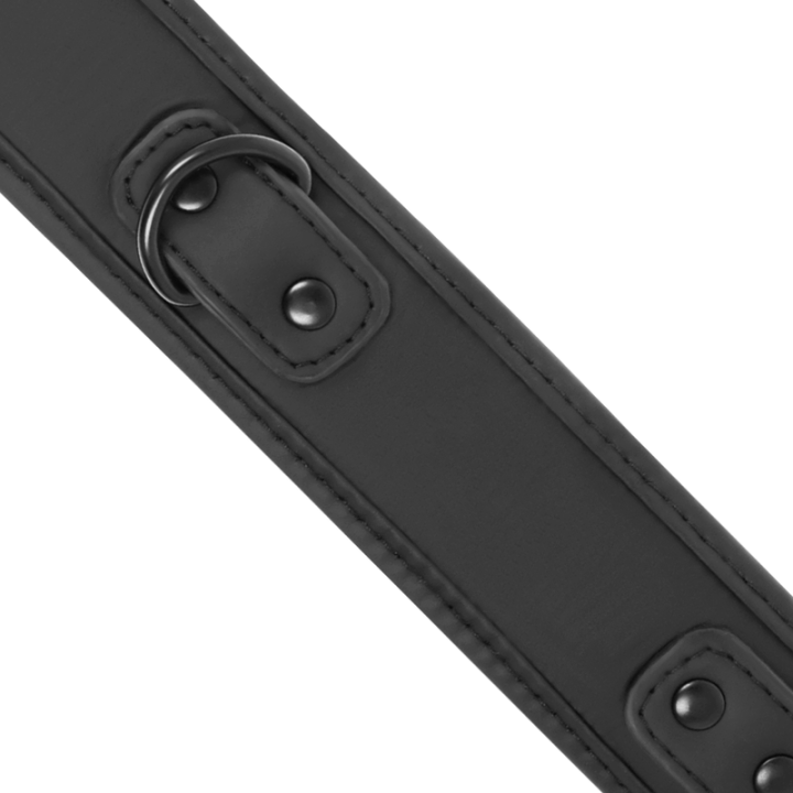 FETISH SUBMISSIVE COLLAR CON CADENA CON FORRO DE NEOPRENO