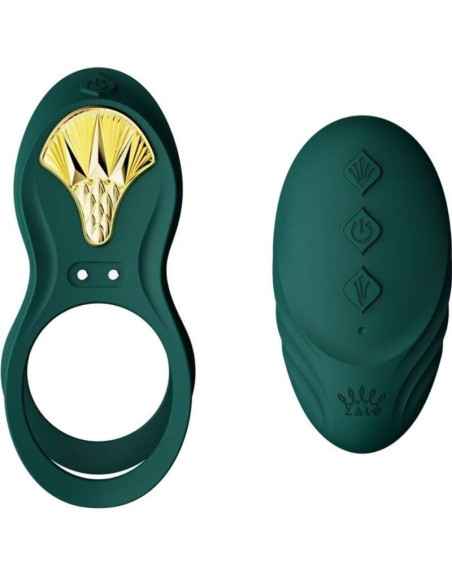ZALO BAYEK ANILLO VIBRADOR CONTROL REMOTO PAREJAS VERDE