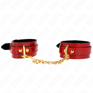 KINK MUNEQUERAS JOANNA ANGEL ROJO AJUSTABLE CON CADENA DORADO 165 26 CM X 4 CM