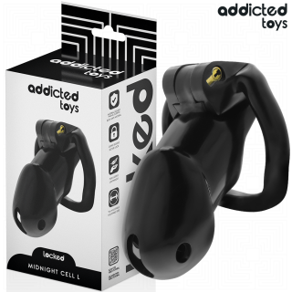ADDICTED TOYS LOCKED MINDNIGHT CELL JAULA PARA PENE TALLA L