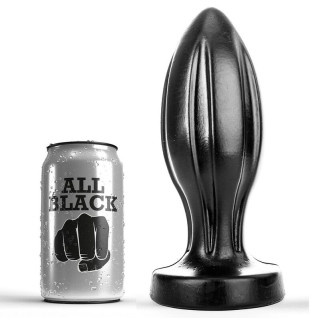 ALL BLACK ANAL PLUG 21 CM