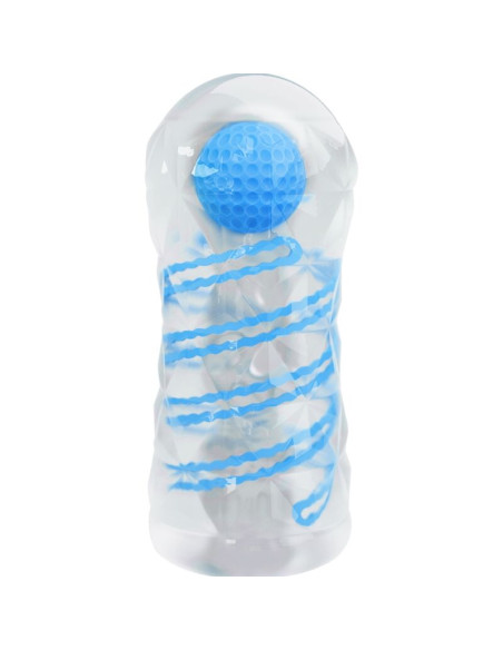 PRETTY LOVE MASTURBADOR PEQUENO CON ESPIRALES AZUL