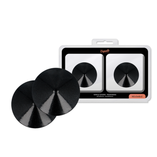 COQUETTE CHIC DESIRE CUBRE PEZONES METAL CIRCULOS NEGROS