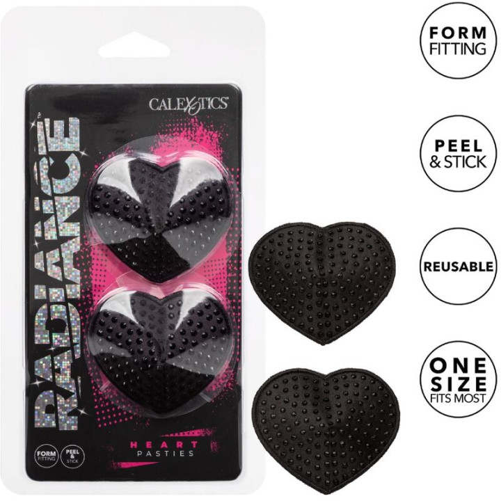 CALEXOTICS RADIANCE PEZONERAS JOYA FORMA DE CORAZON