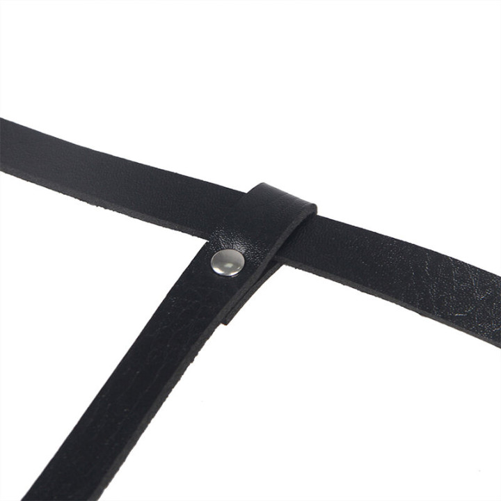 SUBBLIME ARNES DE CUERPO CUERO NEGRO TALLA UNICA