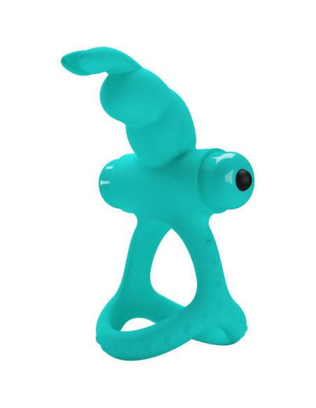 PRETTY LOVE FIGGY ANILLO VIBRADOR RABBIT VERDE