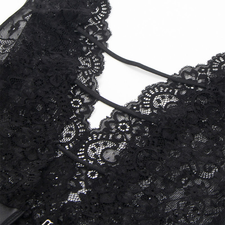 SUBBLIME 954390 BODY SEXY CON LIGUEROS NEGRO L XL