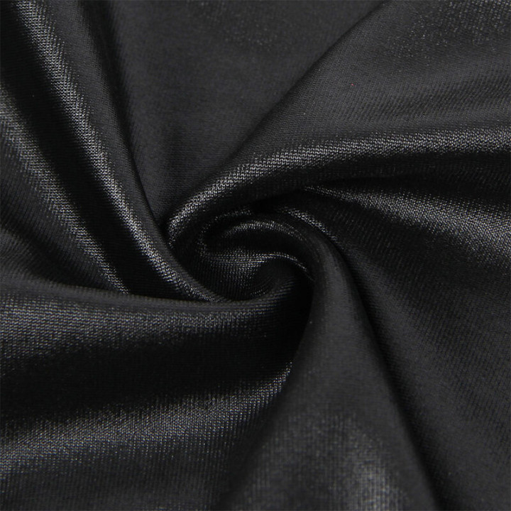 SUBBLIME 954406 VESTIDO BONDAGE DE CUERO NEGRO S M