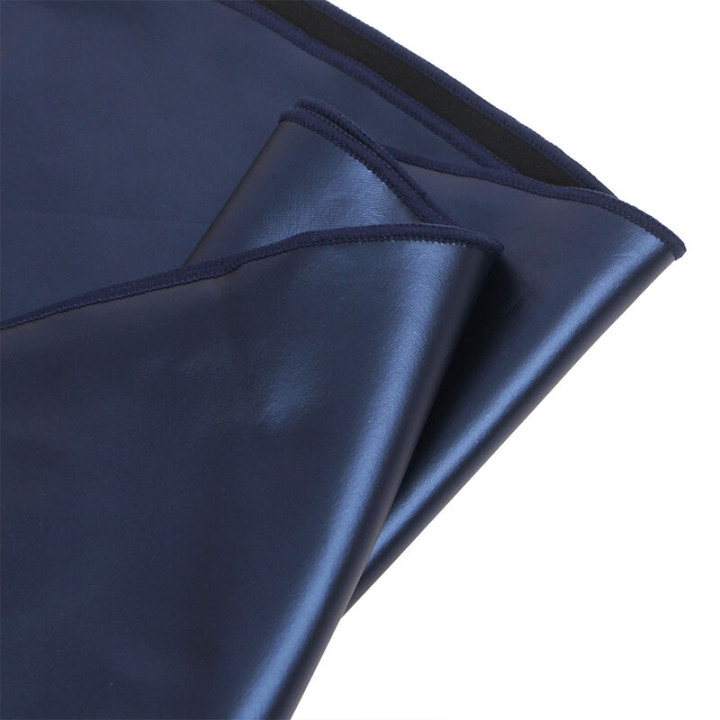 SUBBLIME 955427 VESTIDO CON TIRANTES DE CUERO AZUL L XL