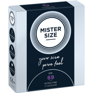 MISTER SIZE PRESERVATIVOS TALLA XXXL 69 MM 3 UNIDADES