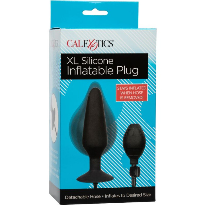 CALEXOTICS XL SILICONE INFLATABLE PLUG