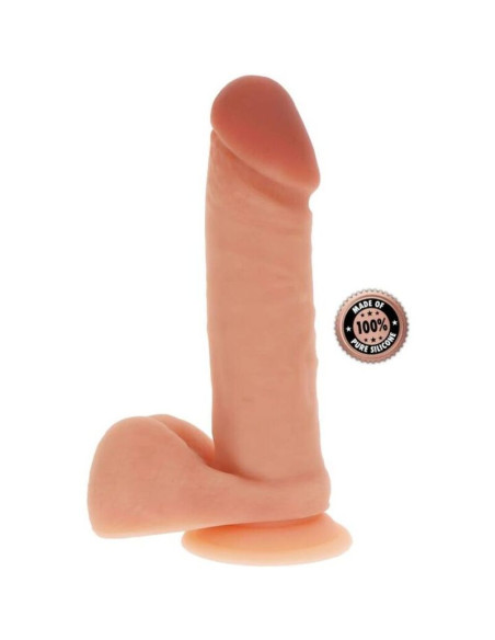 GET REAL DILDO SILICONA 205 CM CON TESTICULOS NATURAL