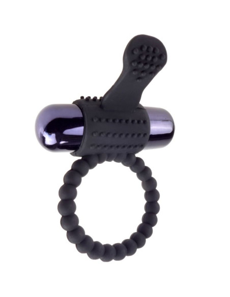 FANTASY C RINGZ ANILLO VIBRADOR DE SILICONA NEGRO