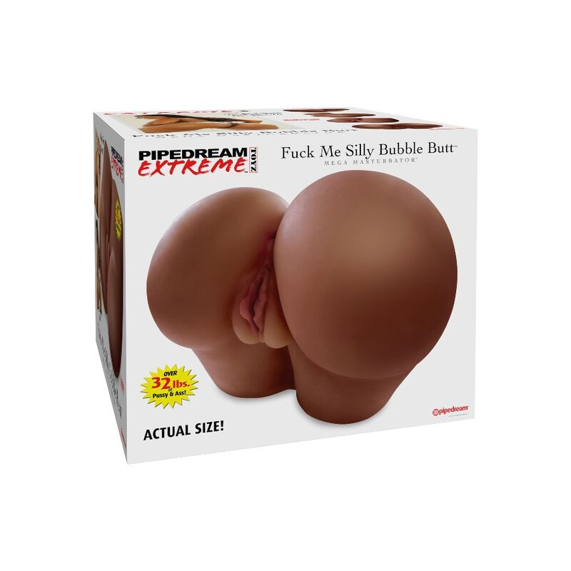 EXTREME TOYZ PIPEDREAMS FUCK ME SILLY VAGINA Y CULO REALISTICO NEGRO
