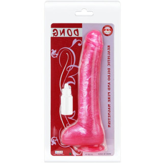 BAILE DONG DILDO REALISTICO ROSA CON VENTOSA