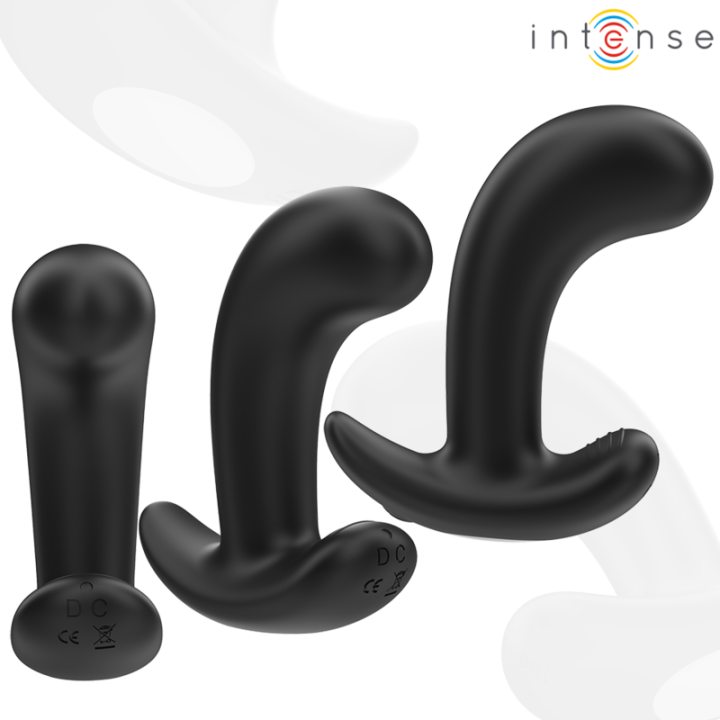 INTENSE CHANDLER PLUG ANAL 10 VIBRACIONES NEGRO CONTROL REMOTO